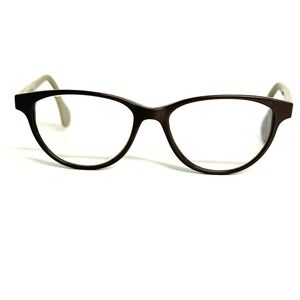 Inspira Handmade in France Brown Cat Eye Eyeglass Frames 22902